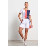 5k Bdtk 1231-902920-200 t-shirt wmn crop top - white
